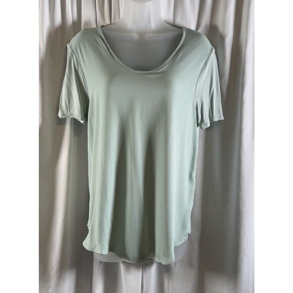 Ann Taylor LOFT Short Sleeves Media T Shirt Pale Green M Minimalists 72-36 - Picture 1 of 15